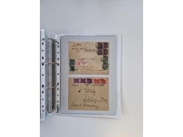 1920/23, umfangreiche Sammlung mit über 4600 Briefen, Karten und Ganzsachen. Dabei interessante Frankaturen, Blockeinheiten, 