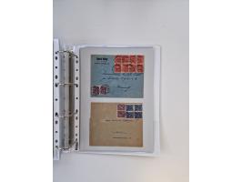 1920/23, umfangreiche Sammlung mit über 4600 Briefen, Karten und Ganzsachen. Dabei interessante Frankaturen, Blockeinheiten, 