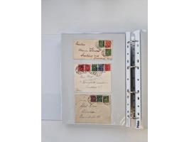 1920/23, umfangreiche Sammlung mit über 4600 Briefen, Karten und Ganzsachen. Dabei interessante Frankaturen, Blockeinheiten, 