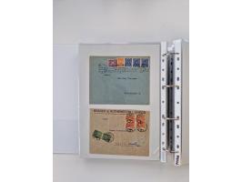 1920/23, umfangreiche Sammlung mit über 4600 Briefen, Karten und Ganzsachen. Dabei interessante Frankaturen, Blockeinheiten, 