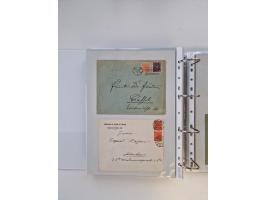 1920/23, umfangreiche Sammlung mit über 4600 Briefen, Karten und Ganzsachen. Dabei interessante Frankaturen, Blockeinheiten, 