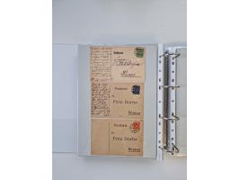 1920/23, umfangreiche Sammlung mit über 4600 Briefen, Karten und Ganzsachen. Dabei interessante Frankaturen, Blockeinheiten, 