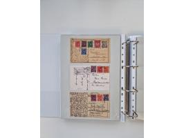 1920/23, umfangreiche Sammlung mit über 4600 Briefen, Karten und Ganzsachen. Dabei interessante Frankaturen, Blockeinheiten, 