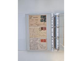 1920/23, umfangreiche Sammlung mit über 4600 Briefen, Karten und Ganzsachen. Dabei interessante Frankaturen, Blockeinheiten, 