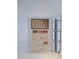 1920/23, umfangreiche Sammlung mit über 4600 Briefen, Karten und Ganzsachen. Dabei interessante Frankaturen, Blockeinheiten, 