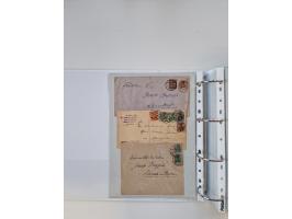 1920/23, umfangreiche Sammlung mit über 4600 Briefen, Karten und Ganzsachen. Dabei interessante Frankaturen, Blockeinheiten, 