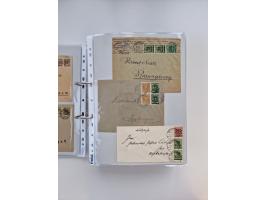 1920/23, umfangreiche Sammlung mit über 4600 Briefen, Karten und Ganzsachen. Dabei interessante Frankaturen, Blockeinheiten, 