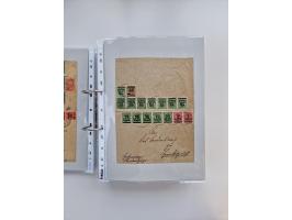 1920/23, umfangreiche Sammlung mit über 4600 Briefen, Karten und Ganzsachen. Dabei interessante Frankaturen, Blockeinheiten, 