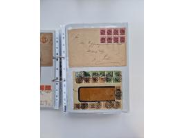 1920/23, umfangreiche Sammlung mit über 4600 Briefen, Karten und Ganzsachen. Dabei interessante Frankaturen, Blockeinheiten, 