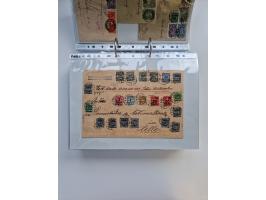 1920/23, umfangreiche Sammlung mit über 4600 Briefen, Karten und Ganzsachen. Dabei interessante Frankaturen, Blockeinheiten, 