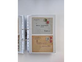 1920/23, umfangreiche Sammlung mit über 4600 Briefen, Karten und Ganzsachen. Dabei interessante Frankaturen, Blockeinheiten, 