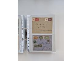 1920/23, umfangreiche Sammlung mit über 4600 Briefen, Karten und Ganzsachen. Dabei interessante Frankaturen, Blockeinheiten, 