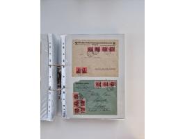 1920/23, umfangreiche Sammlung mit über 4600 Briefen, Karten und Ganzsachen. Dabei interessante Frankaturen, Blockeinheiten, 