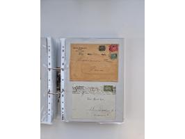 1920/23, umfangreiche Sammlung mit über 4600 Briefen, Karten und Ganzsachen. Dabei interessante Frankaturen, Blockeinheiten, 