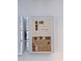 1920/23, umfangreiche Sammlung mit über 4600 Briefen, Karten und Ganzsachen. Dabei interessante Frankaturen, Blockeinheiten, 
