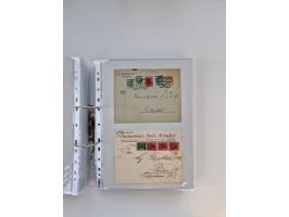 1920/23, umfangreiche Sammlung mit über 4600 Briefen, Karten und Ganzsachen. Dabei interessante Frankaturen, Blockeinheiten, 