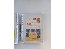 1920/23, umfangreiche Sammlung mit über 4600 Briefen, Karten und Ganzsachen. Dabei interessante Frankaturen, Blockeinheiten, 