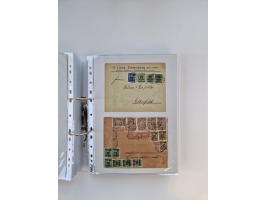 1920/23, umfangreiche Sammlung mit über 4600 Briefen, Karten und Ganzsachen. Dabei interessante Frankaturen, Blockeinheiten, 