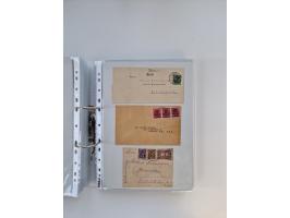 1920/23, umfangreiche Sammlung mit über 4600 Briefen, Karten und Ganzsachen. Dabei interessante Frankaturen, Blockeinheiten, 