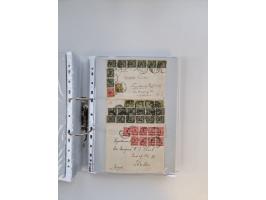 1920/23, umfangreiche Sammlung mit über 4600 Briefen, Karten und Ganzsachen. Dabei interessante Frankaturen, Blockeinheiten, 