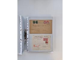 1920/23, umfangreiche Sammlung mit über 4600 Briefen, Karten und Ganzsachen. Dabei interessante Frankaturen, Blockeinheiten, 