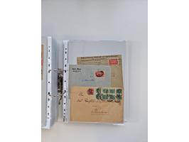 1920/23, umfangreiche Sammlung mit über 4600 Briefen, Karten und Ganzsachen. Dabei interessante Frankaturen, Blockeinheiten, 