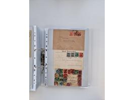 1920/23, umfangreiche Sammlung mit über 4600 Briefen, Karten und Ganzsachen. Dabei interessante Frankaturen, Blockeinheiten, 