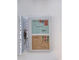 1920/23, umfangreiche Sammlung mit über 4600 Briefen, Karten und Ganzsachen. Dabei interessante Frankaturen, Blockeinheiten, 