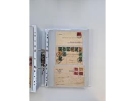 1920/23, umfangreiche Sammlung mit über 4600 Briefen, Karten und Ganzsachen. Dabei interessante Frankaturen, Blockeinheiten, 