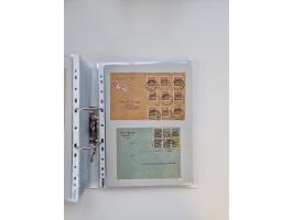1920/23, umfangreiche Sammlung mit über 4600 Briefen, Karten und Ganzsachen. Dabei interessante Frankaturen, Blockeinheiten, 
