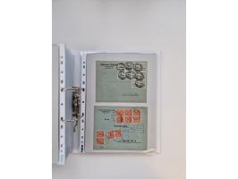 1920/23, umfangreiche Sammlung mit über 4600 Briefen, Karten und Ganzsachen. Dabei interessante Frankaturen, Blockeinheiten, 