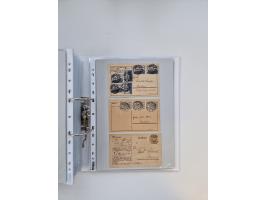 1920/23, umfangreiche Sammlung mit über 4600 Briefen, Karten und Ganzsachen. Dabei interessante Frankaturen, Blockeinheiten, 