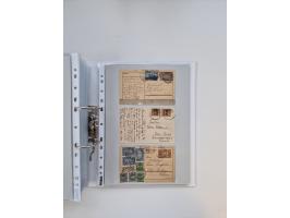 1920/23, umfangreiche Sammlung mit über 4600 Briefen, Karten und Ganzsachen. Dabei interessante Frankaturen, Blockeinheiten, 