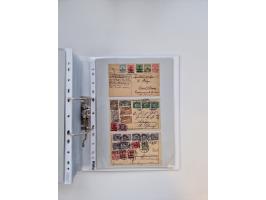 1920/23, umfangreiche Sammlung mit über 4600 Briefen, Karten und Ganzsachen. Dabei interessante Frankaturen, Blockeinheiten, 