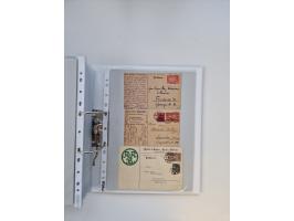 1920/23, umfangreiche Sammlung mit über 4600 Briefen, Karten und Ganzsachen. Dabei interessante Frankaturen, Blockeinheiten, 