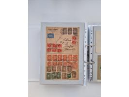 1920/23, umfangreiche Sammlung mit über 4600 Briefen, Karten und Ganzsachen. Dabei interessante Frankaturen, Blockeinheiten, 
