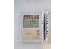 1920/23, umfangreiche Sammlung mit über 4600 Briefen, Karten und Ganzsachen. Dabei interessante Frankaturen, Blockeinheiten, 