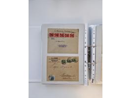 1920/23, umfangreiche Sammlung mit über 4600 Briefen, Karten und Ganzsachen. Dabei interessante Frankaturen, Blockeinheiten, 