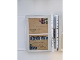 1920/23, umfangreiche Sammlung mit über 4600 Briefen, Karten und Ganzsachen. Dabei interessante Frankaturen, Blockeinheiten, 