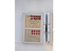 1920/23, umfangreiche Sammlung mit über 4600 Briefen, Karten und Ganzsachen. Dabei interessante Frankaturen, Blockeinheiten, 