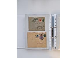 1920/23, umfangreiche Sammlung mit über 4600 Briefen, Karten und Ganzsachen. Dabei interessante Frankaturen, Blockeinheiten, 