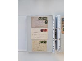 1920/23, umfangreiche Sammlung mit über 4600 Briefen, Karten und Ganzsachen. Dabei interessante Frankaturen, Blockeinheiten, 