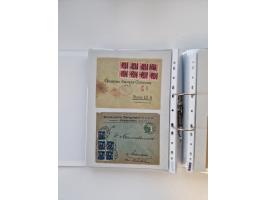 1920/23, umfangreiche Sammlung mit über 4600 Briefen, Karten und Ganzsachen. Dabei interessante Frankaturen, Blockeinheiten, 