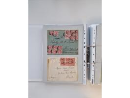 1920/23, umfangreiche Sammlung mit über 4600 Briefen, Karten und Ganzsachen. Dabei interessante Frankaturen, Blockeinheiten, 