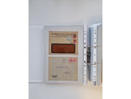 1920/23, umfangreiche Sammlung mit über 4600 Briefen, Karten und Ganzsachen. Dabei interessante Frankaturen, Blockeinheiten, 