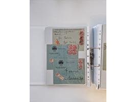 1920/23, umfangreiche Sammlung mit über 4600 Briefen, Karten und Ganzsachen. Dabei interessante Frankaturen, Blockeinheiten, 