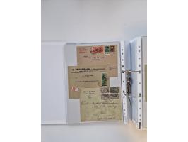 1920/23, umfangreiche Sammlung mit über 4600 Briefen, Karten und Ganzsachen. Dabei interessante Frankaturen, Blockeinheiten, 
