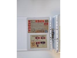 1920/23, umfangreiche Sammlung mit über 4600 Briefen, Karten und Ganzsachen. Dabei interessante Frankaturen, Blockeinheiten, 