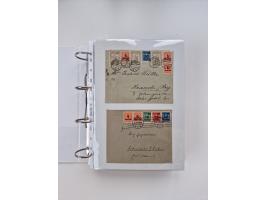 1920/23, umfangreiche Sammlung mit über 4600 Briefen, Karten und Ganzsachen. Dabei interessante Frankaturen, Blockeinheiten, 