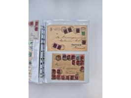 1920/23, umfangreiche Sammlung mit über 4600 Briefen, Karten und Ganzsachen. Dabei interessante Frankaturen, Blockeinheiten, 